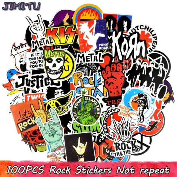 100 pcs rock stickers music retro band graffiti jdm sticker to diy. hotep.ng: Your gateway to a world of products, right here in Nigeria. We curate the best local and international offerings for your convenience. Experience the joy of finding exactly what you need, when you need it.