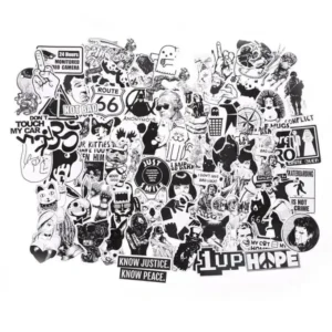 100pcs black and white stickers skateboard luggage laptop pvc graffiti stickers. hotep.ng is revolutionizing the way Nigerians shop online. Benefit from our partnerships with top brands and local artisans for unbeatable variety. Enjoy exclusive deals and promotions available only to our loyal customers.