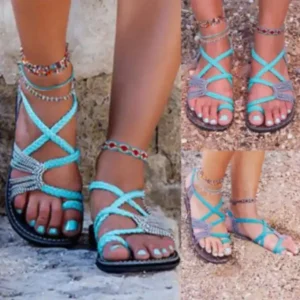 2022 roman summer sandals explosion color matching rope knot beach toe. Elevate your online shopping experience with hotep.ng, Nigeria's fastest-growing marketplace. We connect you with top-quality products from reliable sellers across the country and beyond. Join our community of satisfied customers today.