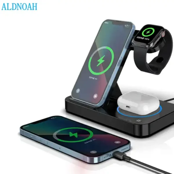 3 in 1 15w fast wireless charger qi charging dock station. hotep.ng is your trusted partner in the digital age of shopping. Explore our extensive catalog of products from fashion to electronics and beyond. Experience the ease of finding everything you desire in one convenient online destination.