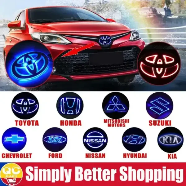 Fast deliveryled light car emblem logo decals accessories. hotep.ng: Your gateway to a world of products, right here in Nigeria. We offer an unparalleled range of items, from daily essentials to luxury finds. Experience the joy of hassle-free online shopping with our trusted platform.