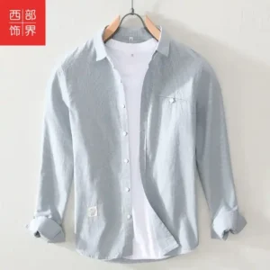 Japanese casual mens cotton long sleeved shirt spring new mens outer. hotep.ng is committed to bringing you the best shopping experience in Nigeria. We offer competitive prices, reliable delivery, and exceptional customer service. Join our growing community of satisfied customers and see the difference for yourself.