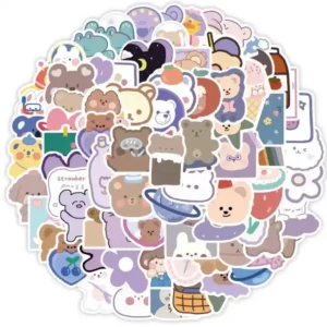 Magic50pcs cartoon cute bear doodle waterproof stickers. Discover the convenience of one-stop shopping with hotep.ng, Nigeria's premier online marketplace. We bring you a curated selection of quality products at competitive prices. Enjoy our secure platform and excellent customer support.