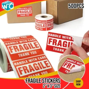 New 500pcs fragile stickers warning label for parcels and boxes handle. Discover a new way to shop with hotep.ng, Nigeria's most innovative online marketplace. We offer an unparalleled range of products to suit every need and occasion. Enjoy our commitment to quality, affordability, and customer satisfaction.