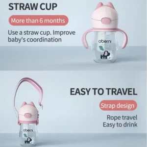 Oberni sippy cup tritan baby straw cups drinking bottle child training. hotep.ng: Your gateway to a world of products, right here in Nigeria. We curate the best local and international offerings for your convenience. Experience the joy of finding exactly what you need, when you need it.