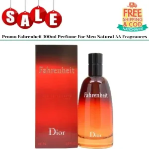 Promo fahrenheit 100ml perfume for men natural aa fragrances. Join the hotep.ng family and elevate your online shopping habits. We offer a comprehensive range of products to suit every need and occasion. Discover why we're the go-to e-commerce platform for discerning Nigerian consumers.