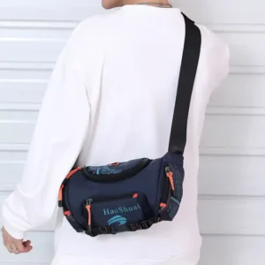 Waterproof nylon waist bag with large capacity and multi function sports. hotep.ng brings you the best of both worlds: local charm and global trends. We offer a carefully selected range of products to suit every lifestyle and budget. Enjoy the convenience of online shopping with the trust of a Nigerian brand.