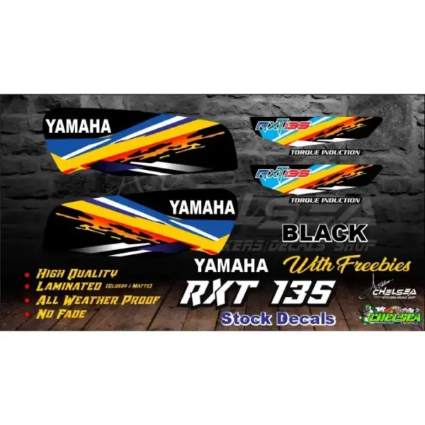 Yamaha rxt 135 stock decals stickers with freebies. At hotep.ng, we believe in connecting Nigerian consumers with quality products. Our platform offers a seamless shopping experience from browse to buy. Discover why millions of Nigerians trust us for their online shopping needs.