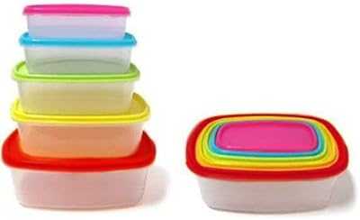 Food Storage Containers with Airtight Lids, 5 Pack, Stackable Plastic Food Storage Containers for Leftovers and Meal Prep Containers, Rectangle.. hotep.ng: Your partner in modern Nigerian living. We offer a comprehensive range of products to enhance your lifestyle. Enjoy our hassle-free shopping experience and join the millions of satisfied customers across Nigeria.