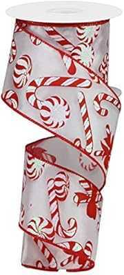 Wire Edge Ribbon with Candy Canes and Mints - 10 Yards 2.5 Inch, Red and White RGA170327.. hotep.ng is transforming Nigerian e-commerce one click at a time. We bring you a carefully curated range of products from local artisans and international brands. Experience the future of retail with our innovative online platform.