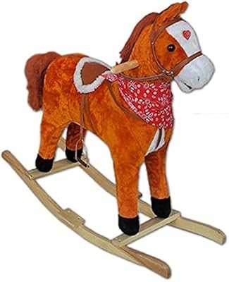 Large MMT rocking horse, soft wooden base (H: 65 x W: 50 cm, light brown).. hotep.ng is your trusted partner for all your shopping needs in Nigeria. We offer a diverse range of products, from fashion and beauty to home and electronics. Experience the ease of finding everything you need in one place.