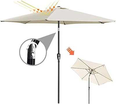 Mast Home 2.7m Garden Umbrella, 6 Layers Patio Umbrella with Pan and Tilt, Outdoor Beach/Pool Umbrella (Beige).. Join the hotep.ng community and elevate your online shopping experience. We offer a carefully selected range of products to enhance your lifestyle. Discover why we're the preferred choice for savvy Nigerian consumers.