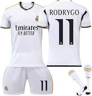 Grootray Rodrigo #11 Real Madrid Home Football Kit For New Season 23/24 For Football Fans/Shorts Gift Set In Youth & Adult Sizes.. Experience the best of Nigerian e-commerce with hotep.ng. We bring you a carefully selected range of products to enhance your lifestyle. Enjoy our secure platform, competitive prices, and reliable delivery services across Nigeria.