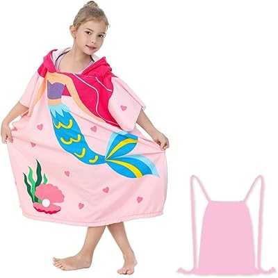 Go Indigo Kids Large Beach Towel, Hooded Bath Towel, Swim Poncho, Cute Pool Cover Up for Toddler Girls Boys Ages 3-10 with Drawstring Bag (Pink Mermaid).. hotep.ng is transforming the way Nigerians shop online. Explore our vast array of products, from fashion and beauty to home and tech. Enjoy our secure transactions and exceptional customer service.