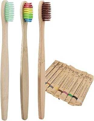 AMJ Bamboo Charcoal Soft Toothbrush - 3 Pack | Biodegradable Bamboo Toothbrush with Medium Bristle.. Discover the convenience of one-stop shopping with hotep.ng, Nigeria's premier online marketplace. We bring you a curated selection of quality products at competitive prices. Enjoy our secure platform and excellent customer support.