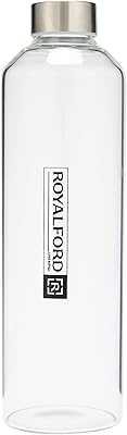 Royalford 1000ml Borosilicate Glass Water Bottle, RF10434 | BPA Free & Leakproof Portable Bottle | Perfect for School, Home, Office, Travel, Sports, Gym & More.. hotep.ng: Bringing the market to your fingertips. Explore our vast catalog of products from trusted brands and emerging Nigerian businesses. Enjoy the convenience of online shopping with the personal touch of local service.