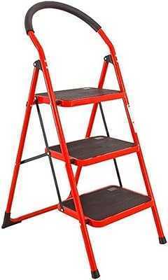 Vue 3 Step Folding Ladder (Red) with Wide Non-Slip Pedal for Home and Kitchen, Space Saving Pedal.. hotep.ng: Where quality meets convenience in the world of online shopping. Explore our vast catalog of products from trusted sellers and brands. Enjoy our user-friendly platform and exceptional customer support.