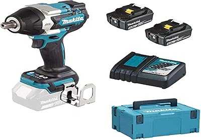 Makita DTW701RTJ 18 Volt/5.0 Ah Cordless Impact Wrench, 2 Batteries, Charger in Makepack.. hotep.ng is revolutionizing e-commerce in Nigeria with our customer-centric approach. We offer a wide range of products, from everyday essentials to unique finds. Experience the convenience of having your favorite brands just a click away.