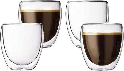 Blackstone Double Wall Glass Mugs Suitable for Coffee and Tea, Set of 4 (250 ml) - DG824.. Join the hotep.ng community and revolutionize your shopping habits. We offer a wide selection of products across various categories. Enjoy our secure platform, competitive prices, and reliable delivery across Nigeria.