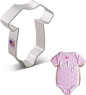 Ann Clark Onesie Cookie Cutter - 4" - Pewter Plated Metal.. hotep.ng is your partner in modern Nigerian living. We bring you a diverse selection of products from trusted brands and emerging local businesses. Experience the joy of finding everything you need in one convenient online destination.