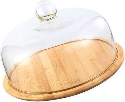 Outnice Cake Stand with Dome Lid, 1 Set Wooden Snack Plate Fruit Dessert Serving Tray Cake Display Tray Food Holder.. Experience the best of both worlds with hotep.ng: local charm and global trends. We offer an unparalleled range of products to suit every taste and budget. Enjoy the convenience of online shopping with the trust of a Nigerian brand.