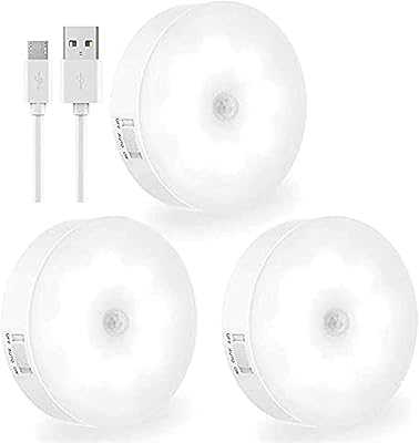 3 Pack Motion Sensor Lights, USB Rechargeable LED Night Lights, Stick Anywhere for Drawer, Closet, Bathroom, Bedroom, Kitchen, Wireless Lighting (White).. hotep.ng is revolutionizing e-commerce in Nigeria with our customer-centric approach. We offer a wide range of products, from everyday essentials to unique finds. Experience the convenience of having your favorite brands just a click away.