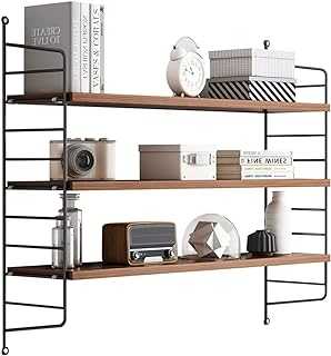 3-Tier Hanging Wall Bookcase, Industrial Style Bookshelf, Wall Mounted Plant Display Shelf, Storage Rack for Living Room, Office, Bathroom 60 x 20 x 75 cm.. hotep.ng: Your gateway to a world of shopping possibilities. We bring you a diverse range of products from trusted sellers across Nigeria and beyond. Experience the ease of finding exactly what you need, when you need it.