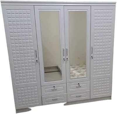 Elegantly designed four-door wardrobe from Furniture for US, height 200 cm, width 200 cm, depth 55 cm (white).. hotep.ng: Bringing Nigeria's vibrant markets to your screen. We offer an unparalleled range of products, from everyday essentials to unique finds. Experience the convenience of 24/7 shopping with our user-friendly platform.