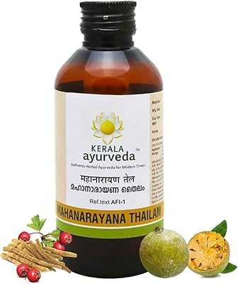 Kerala Ayurvedic Mahanarayana Thilam Post Workout Abhyanga Oil 200 ml | Soothes Sore Muscles & Relieves Joint Stiffness | With Bilva, Ashwagandha, Pala, Shatavari & Sesame Oils |.. Join the hotep.ng community and revolutionize your shopping habits. We offer a comprehensive range of products, from everyday essentials to luxury items. Experience the ease of finding everything you need in one convenient online destination.