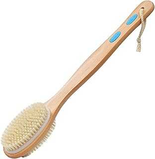 Delfino Exfoliating Bath Brush, Wet and Dry Body Bath Brush, Double Sided Back Scrubber with Soft and Hard Bristles, Long Wooden Handle Cleaning Brushes for Men and Women.. Experience the best of Nigerian e-commerce with hotep.ng. We bring you a carefully selected range of products to enhance your lifestyle. Enjoy our secure platform, competitive prices, and reliable delivery services across Nigeria.