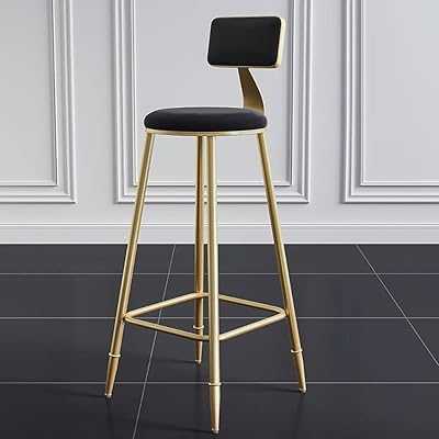 Modern Design Casual High Bar Stool with Padded Backrest, Upholstered Bar Chair, Kitchen Bar Chair, Cafe Breakfast Bar Chair with Metal Frame (Black, 1).. Step into the future of Nigerian retail with hotep.ng. We offer a seamless online shopping experience with a vast array of products. Enjoy our user-friendly interface, secure payments, and prompt delivery services.