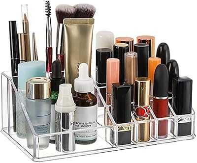 Clear Acrylic Makeup Organizer, Lipstick Organizer, Thick Plastic Display Tray, 16 Compartments Cosmetic Storage Holder for Brushes, Lipsticks, Jewelry and Cosmetic Supplies.. Join the hotep.ng family and transform your online shopping experience. We offer a wide range of categories including fashion, electronics, home & living, and more. Enjoy our user-friendly interface and secure payment options.