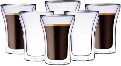 Blackstone Double Wall Glass Mugs Suitable for Coffee, Tea and Soft Drinks, Set of 6, 250ml - DG358.. Join the hotep.ng community and revolutionize your shopping habits. We offer a comprehensive range of products, from everyday essentials to luxury items. Experience the ease of finding everything you need in one convenient online destination.