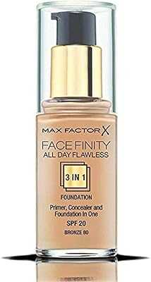 Max Factor Facefinity All Day Flawless 3-in-1 Foundation SPF 20 for Women, No. 80, Bronze, 30 ml.. hotep.ng: Where tradition meets innovation in the world of online shopping. Explore our vast selection of products that cater to your every need. Enjoy secure transactions and hassle-free returns with our customer-first approach.