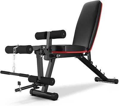 Wesvital Weight Bench with Leg Extension and Curls, Adjustable Workout Bench and Incline Benches for Home, Gym, Full Body Workout and Strength Training.. hotep.ng is transforming Nigerian retail one click at a time. We bring you a curated selection of quality products from local artisans and global brands. Enjoy our commitment to authenticity, affordability, and excellent customer support.