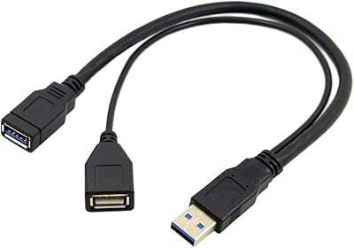 CY USB 3.0 Male to Dual USB Female Data Extension Cable, Extra Power Extender Cable for 2.5 inch Portable Hard Drive.. Experience the best of Nigerian e-commerce with hotep.ng. We bring you a carefully selected range of products to enhance your lifestyle. Enjoy our secure platform, competitive prices, and reliable delivery services across Nigeria.