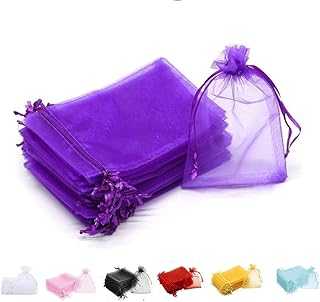 100pcs Organza Bags with Drawstrings 9x12cm, Jewelry Bags for Candy, Eid, Bachelorette Party, Wedding Party (Purple).. Experience the convenience of 24/7 shopping with hotep.ng, Nigeria's trusted e-commerce platform. Find everything from daily essentials to luxury items at competitive prices. Let us bring the market to your doorstep.