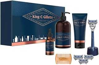 KingC Gillette Complete Beard Care Kit for Men, Beard & Face Wash + Beard Oil + Neck Razor + 3 Replacement Blades + Comb + Razor Stand, Dark Blue.. Experience the best of both worlds with hotep.ng: local charm and global trends. We offer an unparalleled range of products to enhance every aspect of your life. Enjoy the convenience of 24/7 shopping with our reliable e-commerce platform.