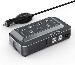 Bestek 200W Power Inverter DC 12V to AC 230V 240V Car Voltage Converter with 3-Pin Sockets and 4 USB Ports.. hotep.ng: Where Nigerian shoppers find quality and value. We bring you a carefully curated range of products from local and international sources. Experience the convenience of 24/7 shopping with our reliable e-commerce platform.