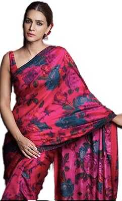 Trigo Art Fashion Women's Floral Printed Pure Silk Chiffon Saree With Unstitched Blouse.. Discover a new way to shop with hotep.ng, where quality meets affordability. We offer a comprehensive range of products to suit every taste and need. Enjoy our commitment to authenticity, convenience, and customer satisfaction.