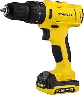 Stanley Cordless Hammer Drill, 10.8 V, 2 x 1.5 Ah Li-Ion Batteries with Charger and Tool Box, Yellow/Black - Sch121S2K-B5, 2 Year Warranty.. Step into the future of Nigerian retail with hotep.ng. We offer a seamless online shopping experience with a vast array of products. Enjoy our user-friendly interface, secure payments, and prompt delivery services.