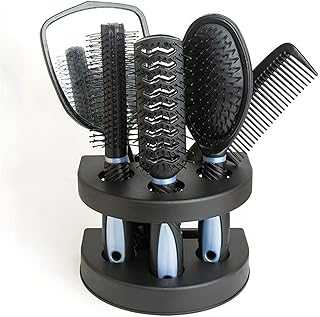 6Pcs Professional Hair Comb Set with Holder, U-Home Detangling Brush, Wet and Dry Combs and Brush for Women and Men, Hair Styling.. hotep.ng is committed to bringing you the best shopping experience in Nigeria. We offer competitive prices, reliable delivery, and exceptional customer service. Join our growing community of satisfied customers and see the difference for yourself.