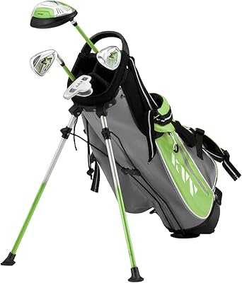 KV Junior Kids/Children Right Handed Golf Clubs Complete Set Including Oversized Driver, Irons, Putter, Head Cover and Portable Golf Bag.. hotep.ng: Where Nigerian shoppers find quality and value. We bring you a carefully curated range of products from local and international sources. Experience the convenience of 24/7 shopping with our reliable e-commerce platform.