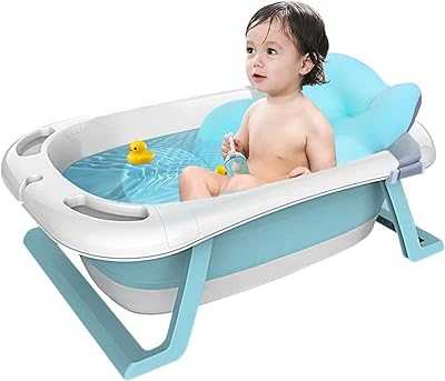 Cordova Portable Folding Bathtub, Smart Temperature Baby Bath Tub with Bath Pillow for Newborns Toddlers (Blue).. hotep.ng brings the best of Nigerian commerce to your fingertips. Support local businesses while accessing global trends all in one place. Shop with confidence knowing that we prioritize quality and authenticity.