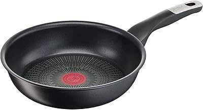 Tefal Unlimited Frying Pan, Size 24 cm, Scratch-Resistant, Easy to Clean, 100% Safe, Non-Stick Coating, with Thermal Signal for Healthy Cooking and Perfect Roasting, Made in France, G2550402.. hotep.ng: Your gateway to a world of products, right here in Nigeria. We offer an unparalleled range of items, from daily essentials to luxury finds. Experience the joy of hassle-free online shopping with our trusted platform.