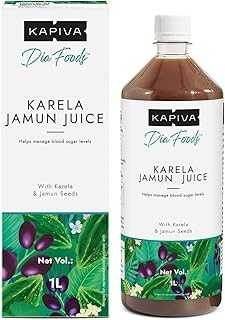 Kapiva Karela Jamun Juice | Helps Control Blood Sugar Levels & Reduce Bad Cholesterol | Diabetic Care (1L).. Elevate your shopping experience with hotep.ng, Nigeria's premier e-commerce destination. Browse through our extensive catalog of fashion, electronics, home goods, and more. Enjoy fast delivery and excellent customer service.