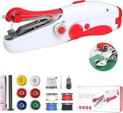 Handheld Sewing Machine, Manual Sewing Tool with Sewing Kit, Mini Portable Sewing Machine for Home, Quick Repair, Craft Sewing Supplies, Easy to Use, Fast Sewing (Red).. Discover the hotep.ng advantage: unbeatable variety, competitive prices, and top-notch service. We bring you the best of Nigerian and international products. Experience the future of retail at your fingertips.