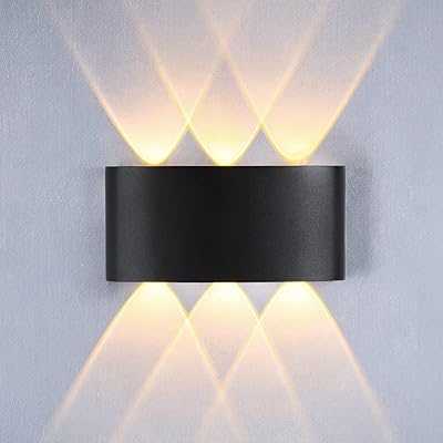 Hua Qiang Wang Modern Aluminum Wall Light, 6W LED Wall Lamp, Warm White 3000K, IP65 Waterproof Up and Down for Living Room Bedroom Balcony Garden (Black).. hotep.ng: Your gateway to a world of products, right here in Nigeria. We offer an unparalleled range of items, from daily essentials to luxury finds. Experience the joy of hassle-free online shopping with our trusted platform.