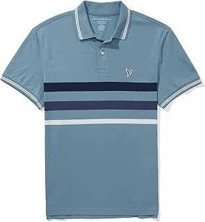 Men's U-5165-2348-321 Iconic Striped Polo Shirt.. hotep.ng is redefining the online shopping experience in Nigeria. We offer a seamless blend of local treasures and global trends for every aspect of your life. Experience the future of retail with our innovative and user-friendly platform.