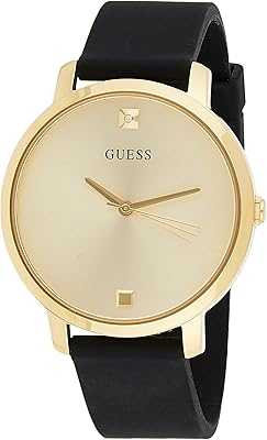 GUESS Women's Analog Stainless Steel Watch with Silicone Strap, U1210L4.. Join the hotep.ng revolution and transform the way you shop online. We bring you a carefully curated selection of products from Nigeria and beyond. Enjoy our user-friendly interface, secure transactions, and prompt delivery services.